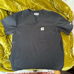 Carhartt Black Scrub Top